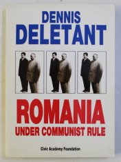 ROMANIA UNDER COMMUNIST RULE by DENNIS DELETANT , 1998 foto