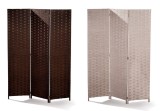 Cumpara ieftin Set 2 paravane decorative bambus lemn maro bej 135 x 180 cm