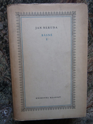 Jan Neruda - B&amp;aacute;sně POEZII - IN LIMBA CEHA foto