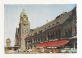 FA117 -Carte Postala- FRANTA - Metz. La Gare , circulata 1960