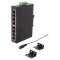 Switch Ethernet 8 Porturi 12-48VDC Neadministrabil