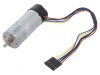 Motor DC cu Encodare și Transmisie 6V 6.5A 20.4:1