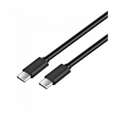 Cablu date USB Type-C / USB Type-C 2.0A, 1,2m Astrum UT332 Negru Blister foto