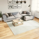 vidaXL Covor &bdquo;OVIEDO&rdquo;, fire scurte, crem, 240x240 cm 375518