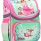 Ghiozdan neechipat mini, dimensiune 36x26x16 cm, prncess with fier