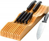 Bboo In-Drawer Knife Block Organizer - Suport pentru cuțite pentru sertar de buc