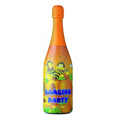 Sampanie pentru Copii Bambino Party 0.75l, Aroma de Piersici, Sampanie Copii, Sampanie Suc Copii, Sampanie Suc pentru Copii, Sampanie cu Suc Natural, foto