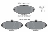 Set placute frana TEXTAR 2207601