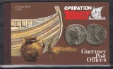 Guernsey 1992 - Operațiunea Asterix, Carnet cu 4 Blocuri, &icirc;n limbi diferite (engleză, franceză, germană, italiană) și Viniete diferite, MNH