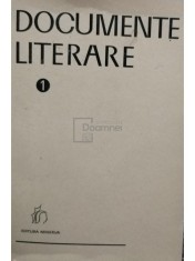 Gh. Cardas - Documente literare, vol. 1 (Editia: 1971)
