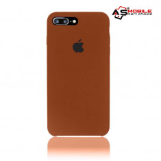 Husa din silicon, slim, iPhone 8 PLUS, produs OEM Apple, calitate premium (Brown Rust) foto