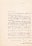 A402 Scrisoare semnată olograf Sabin Manuilă către Braesku, 1938
