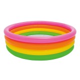 Piscina gonflabila pentru copii Intex, 168 x 46 cm, 4 inele