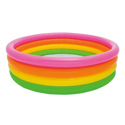 Piscina gonflabila pentru copii Intex, 168 x 46 cm, 4 inele foto