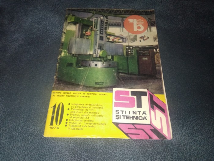 REVISTA STIINTA SI TEHNICA NR 10 1976
