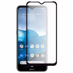 Folie Sticla Full Cover Premium pentru Nokia 6.2, 5D, Full Glue, Negru foto