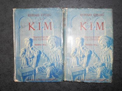 RUDYARD KIPLING - KIM (1938, 2 volume) foto