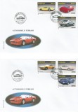|Romania, LP 1499/1999, Automobile Ferrari, FDC