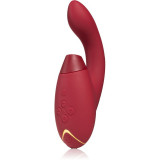 Womanizer Duo vibrator cu stimularea clitorisului Bordeaux 20,5 cm