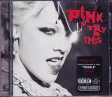 CD Pop: Pink - Try This ( 2003, original, stare foarte buna )
