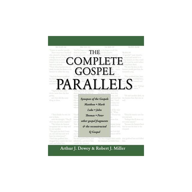 The Complete Gospel Parallels