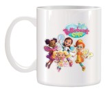 Cana alba personalizata Cafeneaua Bobitei, INOVATIX&reg;. 330ml