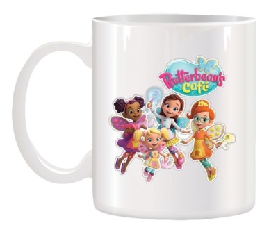 Cana alba personalizata Cafeneaua Bobitei, INOVATIX&amp;reg;. 330ml foto