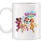 Cana alba personalizata Cafeneaua Bobitei, INOVATIX&reg;. 330ml