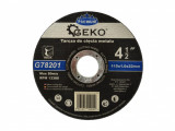 Disc de taiere a metalului inox GEKO PREMIUM 115x1,0mm, G78201