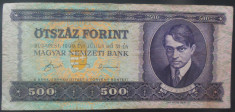 Bancnota 500 FORINTI - UNGARIA, anul 1990 *cod 898 foto