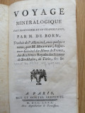 Voyage min&eacute;ralogique fait en Hongrie et en Transylvanie - par M. de Born - 1780