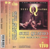 Suzi Quatro - The Wild One - The Greatest Hits, Caseta Audio Compilatie Neoficial (Vivo, Foarte Buna)