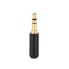 Mufa audio Premium slim JACK 2.5 mm Stereo tata contacte aurite, Oem