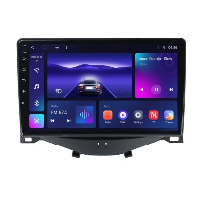 Navigatie dedicata cu Android Peugeot 108 2014 - 2022, 3GB RAM, Radio GPS Dual foto