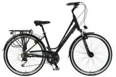 Bicicleta Dama Kands&amp;reg; Elite Pro Aluminiu Roata 28&amp;#039;&amp;#039;, Negru - 19 inch - 168-185 cm inaltime foto