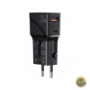 Incarcator Retea Yesido MC17 Travel 20W 3A 1 x USB-A - 1 x USB-C Negru