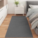 vidaXL Covoare de zonă Dreptunghiular Antracit 150 x 80 cm 42022609
