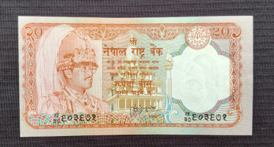 Nepal - 20 Rupees ND (1982-1987) s303 foto