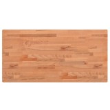 Cumpara ieftin Blat de masa, 80x40x1,5 cm, dreptunghiular, lemn masiv de fag