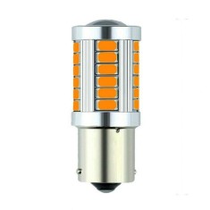 Bec Led Auto Techstar&reg; BA15S, 1156, Galben, 12V, 660 lm