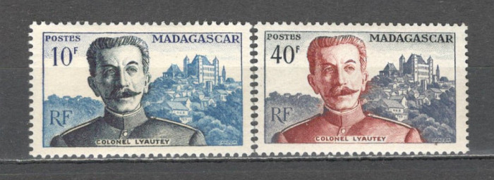 Madagascar.1954 100 ani nastere Maresal Lyautey SM.160