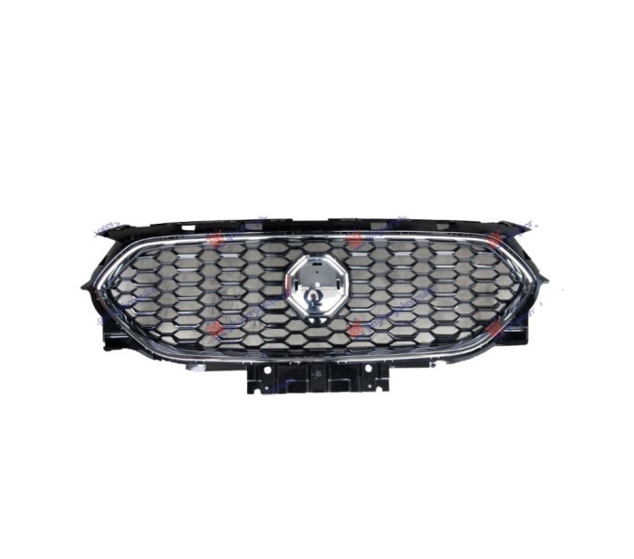 Grila masca fata MG ZS (ZS11), 07.2020-, negru lucios, negru/crom,
