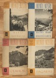 Set 4 carti din Colectia Muntii Nostri. ONT Carpati. Contin harti
