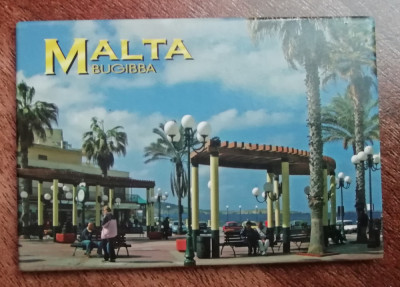 M3 C2 - Magnet frigider - tematica turism - Malta 2 foto