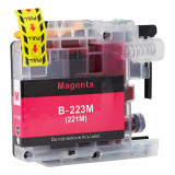 Cartus de imprimante inkjet pentru Brother , LC223M , magenta , 10 ml , bulk, Oem