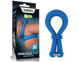 Inel Dublu de Penis Pinnacle Pro Anyfit Plus, Silicon, Albastru