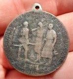 (MR6) MEDALIE ROMANIA - EXPOZITIUNEA GENERALA ROMANA DIN BUCURESTI 1906 - TRAIAN SI CAROL I