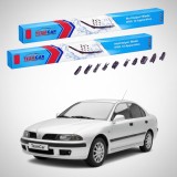 Cumpara ieftin Ștergătoare Mitsubishi Carisma Sedan (DA_) 1996-2003 | Set Față Flat Premium &ndash; TeamCar&reg;