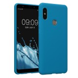 Husa Kwmobile pentru Xiaomi Redmi Note 5/Redmi Note 5 Pro, Silicon, Albastru, 44664.224, Carcasa