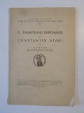 G.PANAITEANU BARDASARE SI CONSTANTIN STAHI de ELENA ZARA (DIN LUCRARILE SEMINARULUI DE ISTORIA ARTEI DE LA UNIVERSITATEA DIN BUCURESTI ) 1937